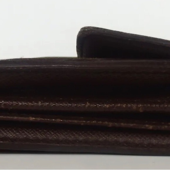 Authentic LOUIS VUITTON N61654 Damier wallet leather - Picture 6 of 17